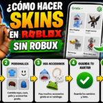 ¿Cómo hacer skins en Roblox sin Robux?